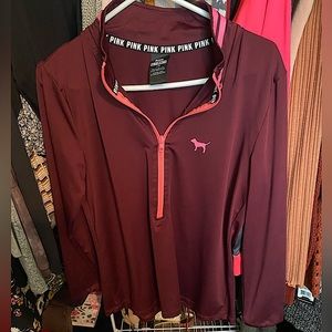 PINK half zip top💗